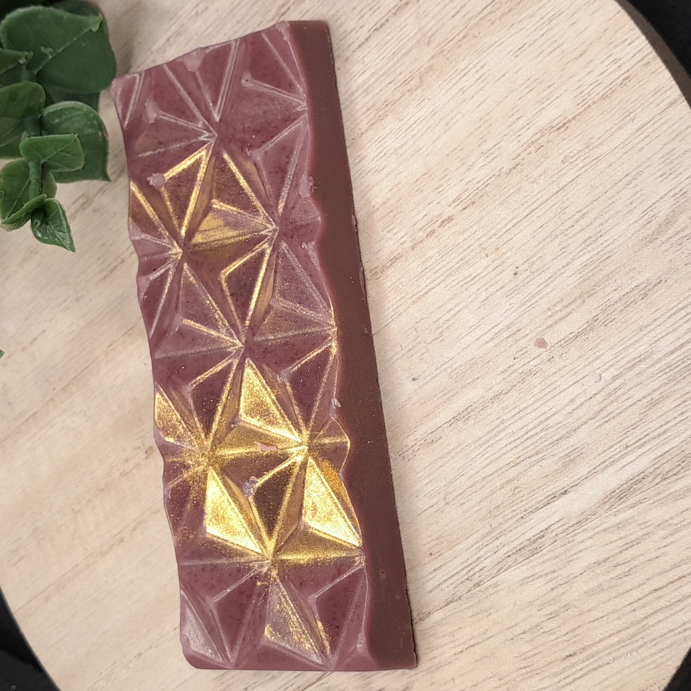 Baked Apple Pie Handmade Brown And Gold Wax Melt Bars, Pack Of 2 - Picture 4 of 5